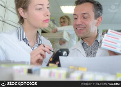 pharmacist inspection and quality control staff