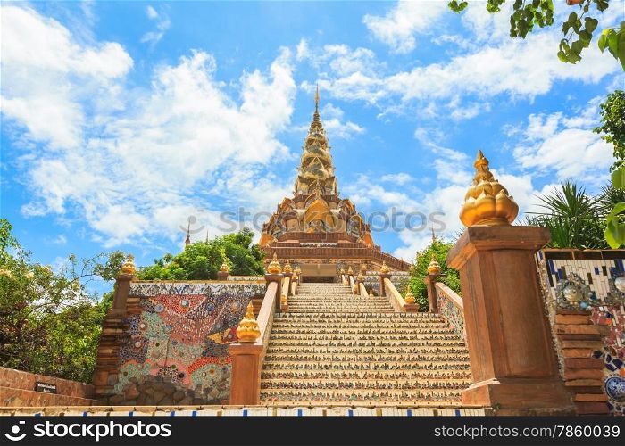 Phasornkaew Temple ,that place for meditation that practices, Khao Kho Phetchabun Thailand