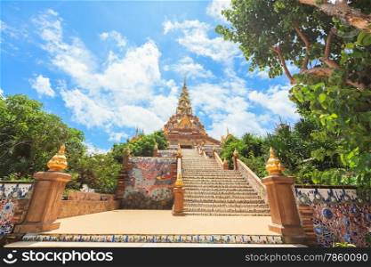 Phasornkaew Temple ,that place for meditation that practices, Khao Kho Phetchabun Thailand