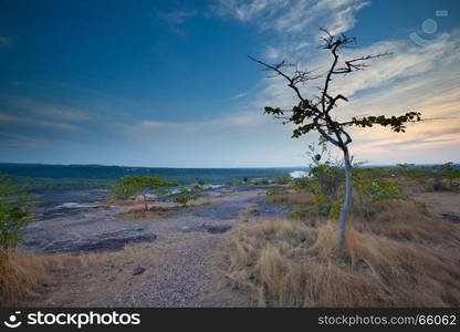 Phatam National Park with Mekong river in Thailand