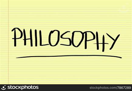 Philosophy Concept