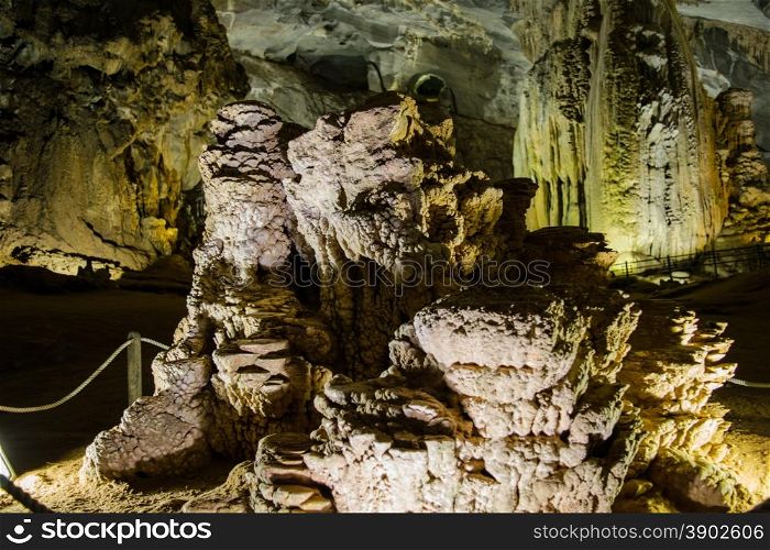 Phong Nha Cave (Paradise Cave) in Phong Nha-Ke Bang National Park, Vietnam