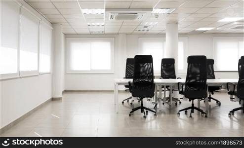 Photo Empty conference room with copy space. Resolution and high quality beautiful photo. Photo Empty conference room with copy space. High quality beautiful photo concept