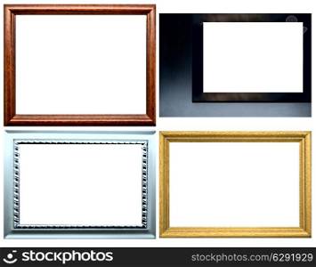 photo frame isolated on a white background