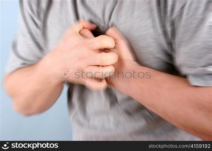 photo icon on heart attack. prevention in medicine