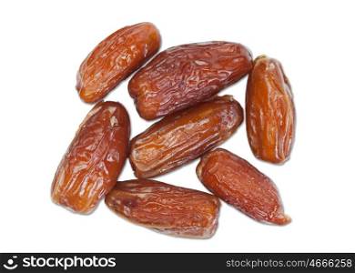 Photo of a date, tasty exotic fruit isolated on a white background