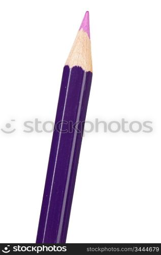 photo of a pencil over a white background