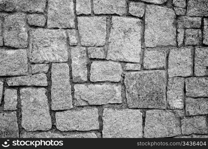 Photo of a plain Brick wall for background