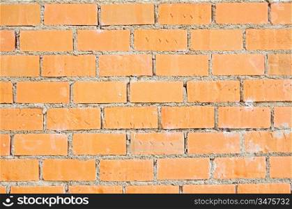 photo of a plain red Brick wall for background