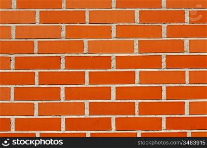 photo of a plain red Brick wall for background