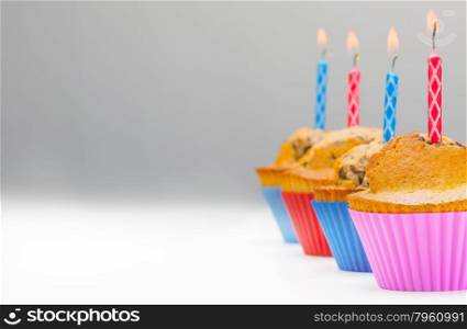Photo of birthday cupcakes