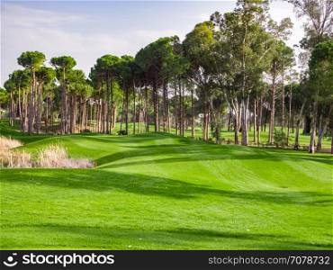 Photo of Golf course in the countryside