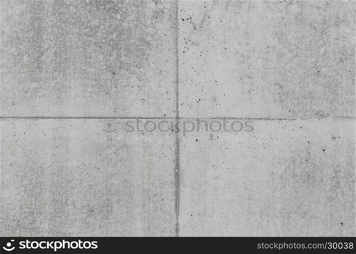 Photo of grey concrete wall for texture background