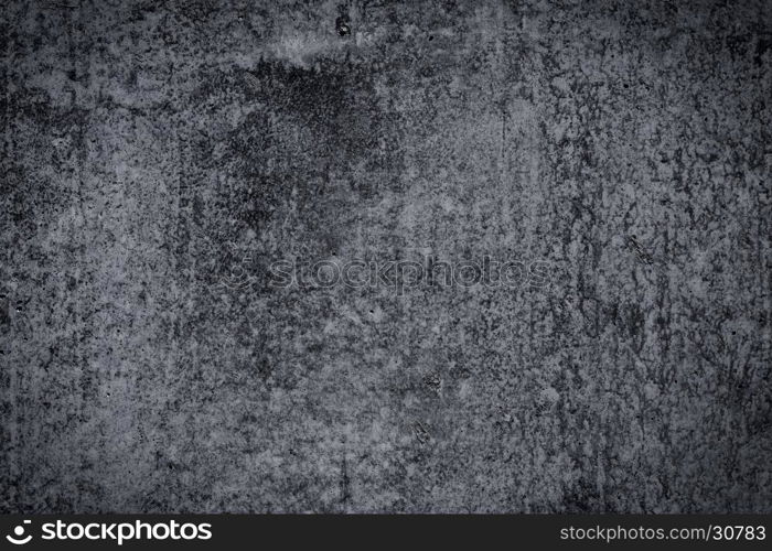 Photo of grey concrete wall for texture background