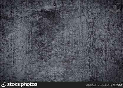 Photo of grey concrete wall for texture background