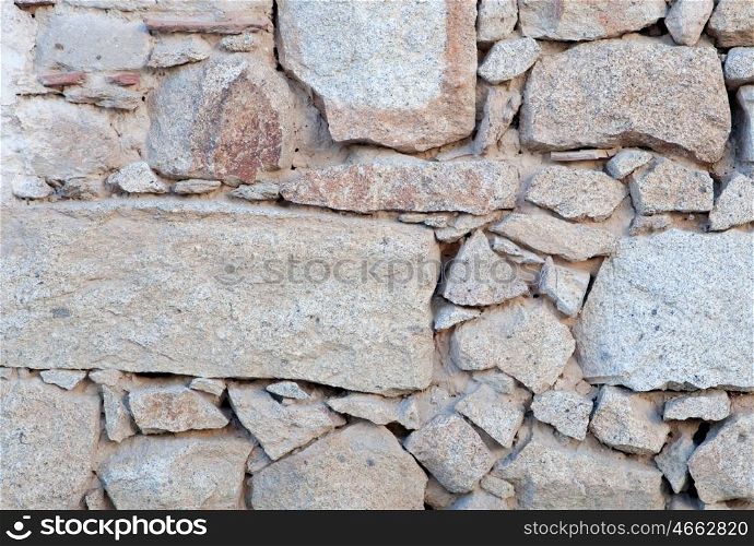 Photo of Grey Stone wall to use wallpaper