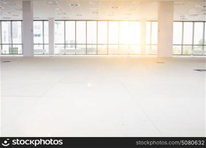 Photo of new empty office interior