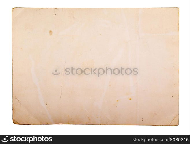 Photo of old paper texture