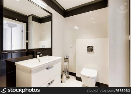 Photo of rental apartment business luxurious bathroom