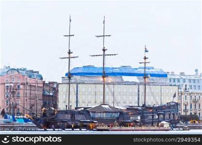 Photo of river and landmark in Sankt Petersburg