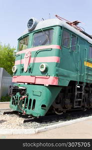 Photo of Russian rail road locomotive in Samara