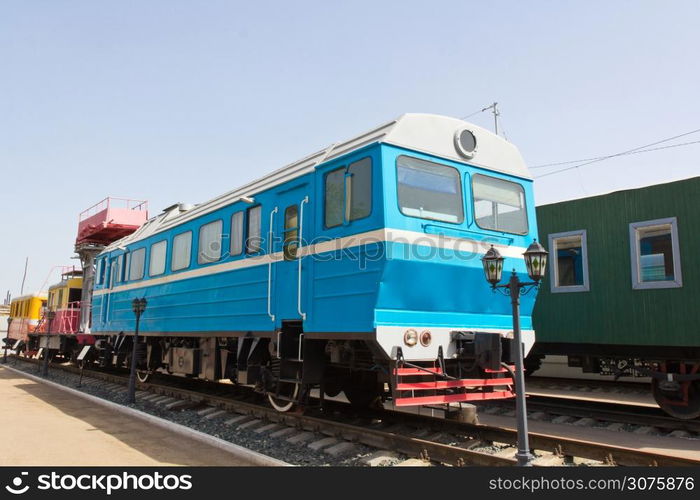 Photo of Russian rail road locomotive in Samara