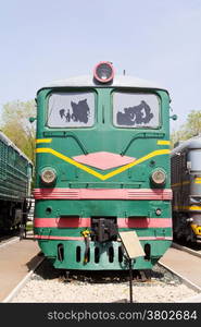 Photo of Russian rail road locomotive in Samara