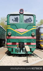 Photo of Russian rail road locomotive in Samara