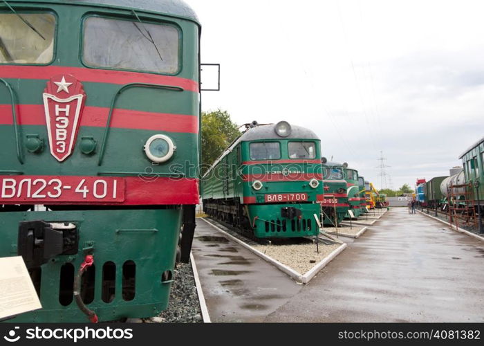 Photo of Russian rail road locomotive in Samara