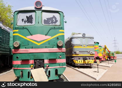 Photo of Russian rail road locomotive in Samara