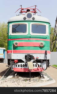 Photo of Russian rail road locomotive in Samara