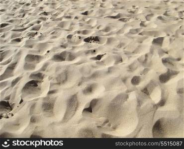Photo of sand dunes at the beach