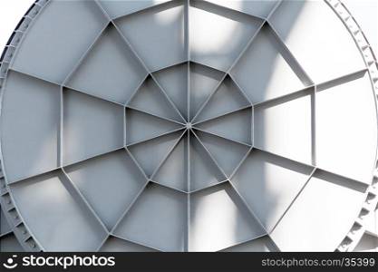 Photo of the abstract grey metal textured panel. Abstract grey metal panel