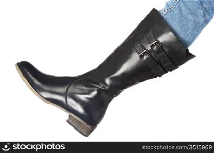 photo of the one boot a over white background