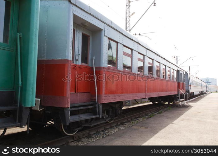 Photo of the Russian rail road coach