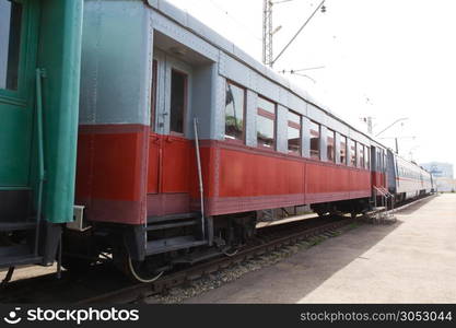 Photo of the Russian rail road coach