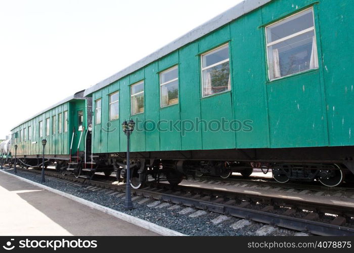 Photo of the Russian rail road coach