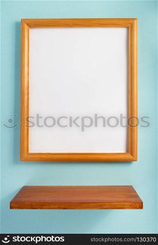 photo picture frame at abstract background surface