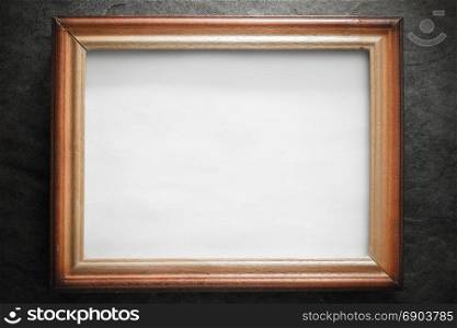 photo picture frame at wall