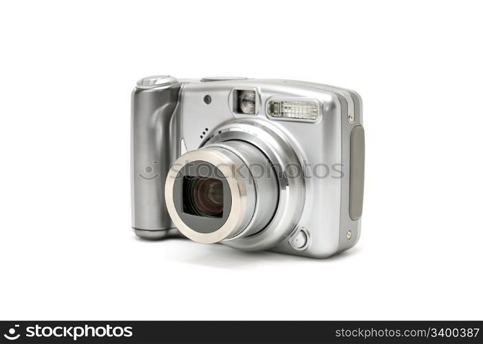 photocamera isolated on a white background