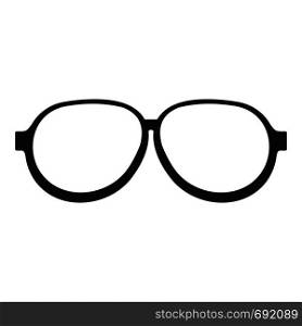 Photochromic eyeglasses icon. Simple illustration of photochromic eyeglasses vector icon for web. Photochromic eyeglasses icon, simple style.