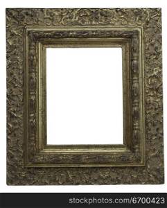 Photograph of 2 ornate gilt picture or mirror frames.
