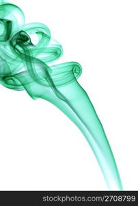 Photograph of smoke colored filtered and manipulated for effect