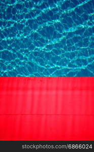 photograph of swimming pool on sunny day