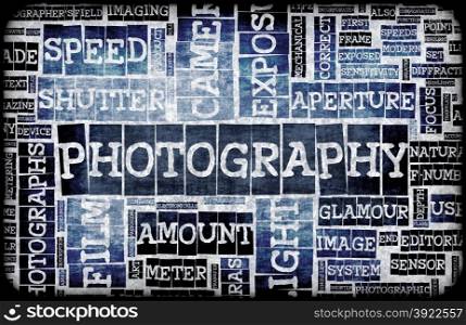 Photography Background. Photography Background as a 101 Creative Abstract