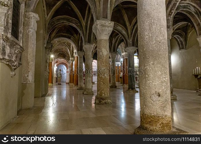 Photos of the beautiful medieval church of the Umbrian towns (Italy)