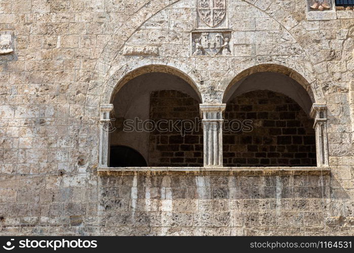 Photos of the beautiful medieval streets and houses of the Umbrian towns (Italy)