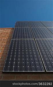 Photovoltaic array in Los Angeles California