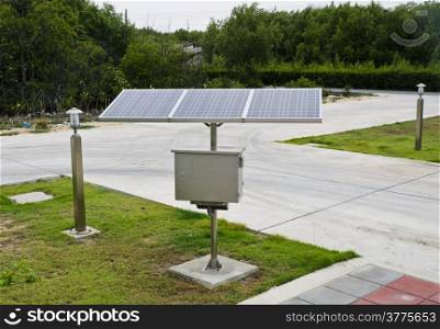 Photovoltaic cell station