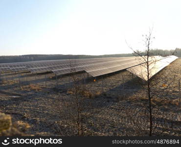 Photovoltaic field on a meadow &#xA;&#xA;